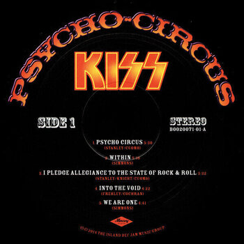 Disco de vinil Kiss - Psycho Circus (Reissue) (180 g) (LP) - 2