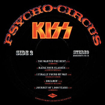 Płyta winylowa Kiss - Psycho Circus (Reissue) (180 g) (LP) - 3