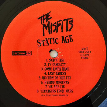 Hanglemez Misfits - Static Age (LP) - 2