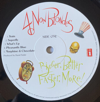 Vinyl Record 4 Non Blondes - Bigger Better Faster More (180 g) (Reissue) (LP) - 2