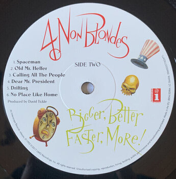 Vinyl Record 4 Non Blondes - Bigger Better Faster More (180 g) (Reissue) (LP) - 3