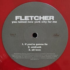 LP deska Fletcher - You Ruined New York City For Me (Red Coloured) (Reissue) (12" Vinyl) - 2