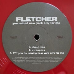 LP deska Fletcher - You Ruined New York City For Me (Red Coloured) (Reissue) (12" Vinyl) - 3