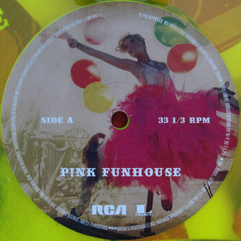 Грамофонна плоча Pink - Funhouse (Yellow Neon Translucent Coloured) (Limited Edition) (Reissue) (2 LP) - 2