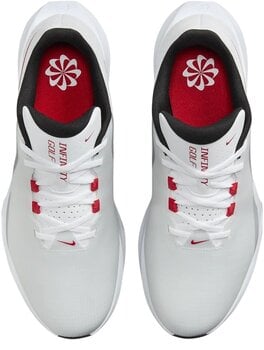 Men's golf shoes Nike Infinity G '24 Unisex White/University Red/Pure Platinum/Black 42,5 Men's golf shoes - 4