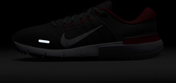 Chaussures de golf pour hommes Nike Free Unisex Grey/University Red/Smoke Grey/White 42,5 Chaussures de golf pour hommes - 9