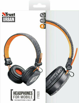 Trådløse on-ear hovedtelefoner Trust 22645 Fyber Sports Black - 6