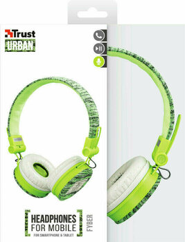 Ακουστικά on-ear Trust 22646 Fyber Πράσινο - 7