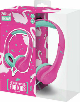 Słuchawki nauszne Trust 22491 Bino Kids Pink - 3