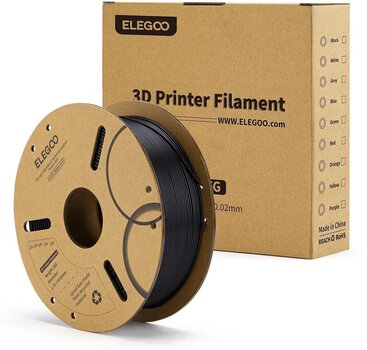 Нажежаема жичка Elegoo PLA Нажежаема жичка 1,75 mm 1 kg Black - 2