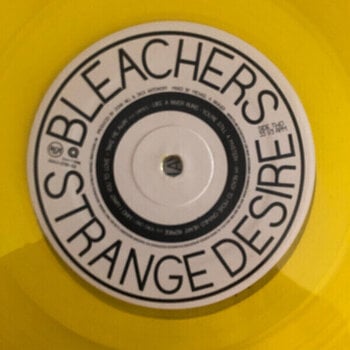 Vinyl Record Bleachers - Strange Desire (Yellow Translucent Coloured) (Reissue) (LP) - 3