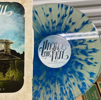 Vinyl Record Pierce The Veil - Collide With The Sky (Coke Bottle Green & Bone Splatter Coloured) (Limited Edition) (LP) - 2