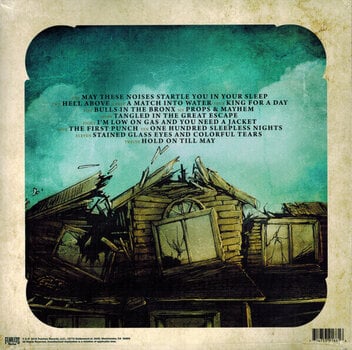 Vinyylilevy Pierce The Veil - Collide With The Sky (Coke Bottle Green & Bone Splatter Coloured) (Limited Edition) (LP) - 3