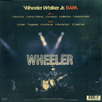 Disque vinyle Wheeler Walker Jr. - Ram (LP) - 4