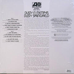 Hanglemez Dusty Springfield - Dusty In Memphis (Crystal Clear Coloured) (Limited Edition) (Reissue) (LP) - 2