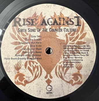 Vinylplade Rise Against - Siren Song Of The Counter-Culture (LP) - 3