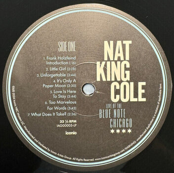 Disque vinyle Nat King Cole - Live At The Blue Note Chicago (RSD) (180 g) (2 LP) - 2