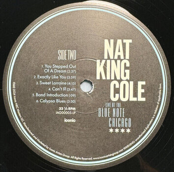 Schallplatte Nat King Cole - Live At The Blue Note Chicago (RSD) (180 g) (2 LP) - 3