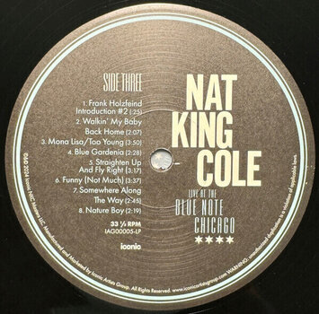 LP Nat King Cole - Live At The Blue Note Chicago (RSD) (180 g) (2 LP) - 4