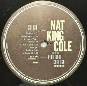 Disque vinyle Nat King Cole - Live At The Blue Note Chicago (RSD) (180 g) (2 LP) - 5