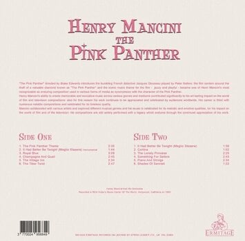 Vinylplade Henry Mancini - Pink Panther (Pink Coloured) (LP) - 3