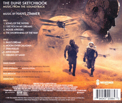 Muziek CD Hans Zimmer - Dune: The Dune Sketchbook (2 CD) - 4