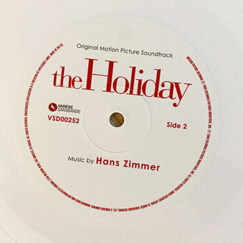 Vinyl Record Hans Zimmer - The Holiday (White Coloured) (LP) - 3