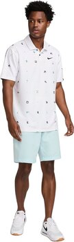 Poolopaita Nike Tour Icon Print White/Black S Poolopaita - 6