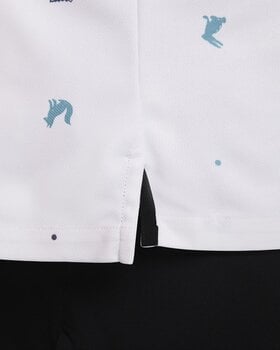 Polo Nike Tour Icon Print White/Black S Polo - 10