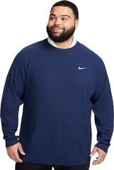 Mikina/Svetr Nike Tour Knit Crew Midnight Navy/White - 6