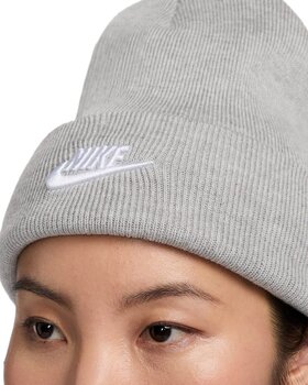 Talvihattu Nike Peak Beanie 24 Grey/Heather White UNI - 4