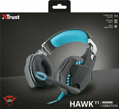 слушалки за компютър Trust 20407 GXT 363 Hawk - 8