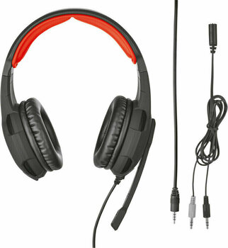 PC-kuulokkeet Trust GXT 310 Radius Musta-Punainen PC-kuulokkeet - 3