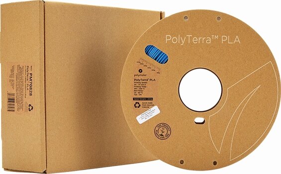 Hehkulanka Polymaker PolyTerra PLA Hehkulanka 1,75 mm 1 kg Sapphire Blue - 2