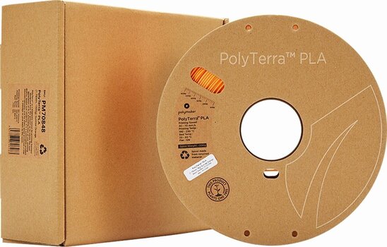 Hehkulanka Polymaker PolyTerra PLA Hehkulanka 1,75 mm 1 kg Sunrise Orange - 2