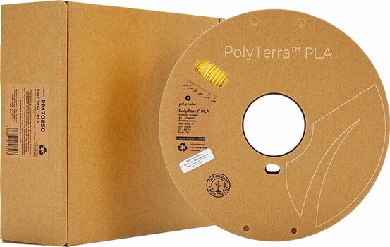 Tråd Polymaker PolyTerra PLA Tråd 1,75 mm 1 kg Savannah Yellow - 2