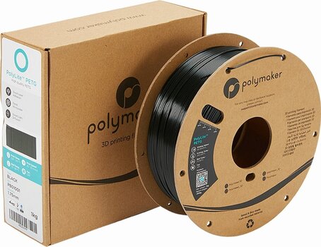 Szál Polymaker PolyLite PETG Szál 1,75 mm 1 kg Black - 2