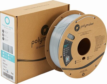 Нажежаема жичка Polymaker PolyLite PETG Нажежаема жичка 1,75 mm 1 kg Grey - 2