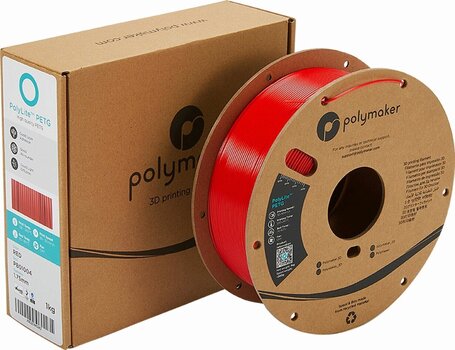 Žarilna nitka Polymaker PolyLite PETG Žarilna nitka 1,75 mm 1 kg Red - 2