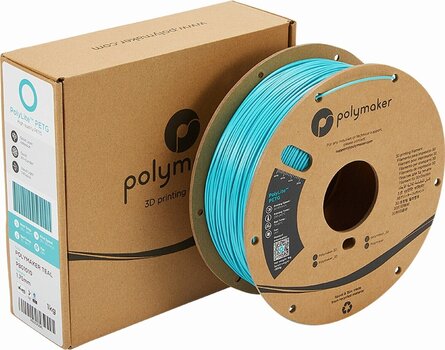 Szál Polymaker PolyLite PETG Szál 1,75 mm 1 kg Teal - 3