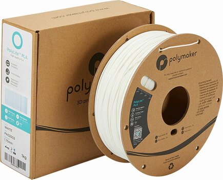 Žarilna nitka Polymaker PolyLite PLA Žarilna nitka 1,75 mm 1 kg White - 2