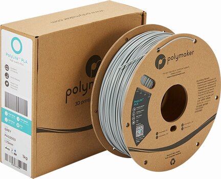 Szál Polymaker PolyLite PLA Szál 1,75 mm 1 kg Grey - 2