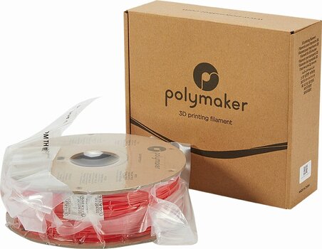 Szál Polymaker PolyLite PLA Szál 1,75 mm 1 kg Red - 3