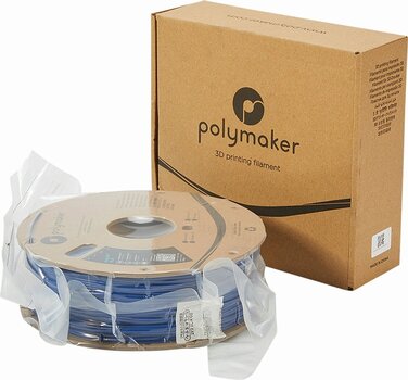 Szál Polymaker PolyLite PLA Szál 1,75 mm 1 kg Blue - 3