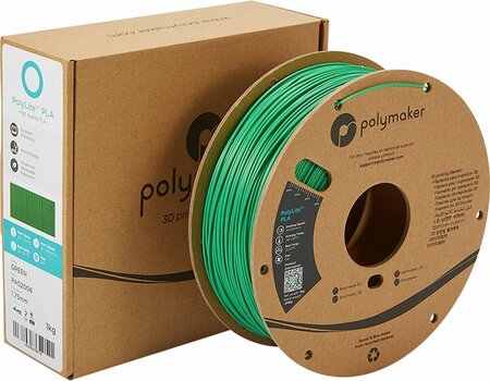 Hehkulanka Polymaker PolyLite PLA Hehkulanka 1,75 mm 1 kg Green - 2