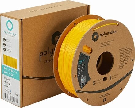 Нажежаема жичка Polymaker PolyLite PLA Нажежаема жичка 1,75 mm 1 kg Yellow - 2