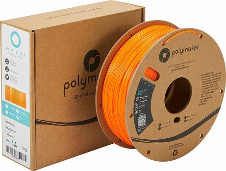 Szál Polymaker PolyLite PLA Szál 1,75 mm 1 kg Orange - 2