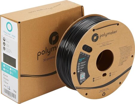 Filament Polymaker PolyLite PLA ASA Filament 1,75 mm 1 kg Black - 3