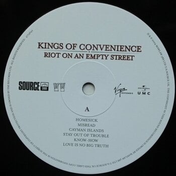 LP Kings Of Convenience - Riot On An Empty Street (Limited Edition) (Reissue) (LP) - 2