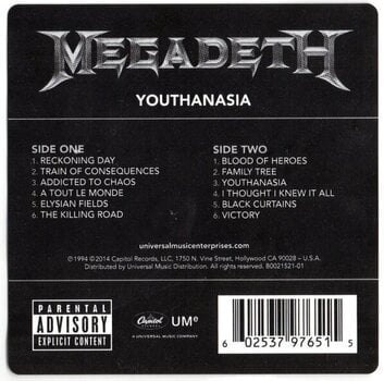 LP platňa Megadeth - Youthanasia (Picture Disc) (Reissue) (180 g) (LP) - 4